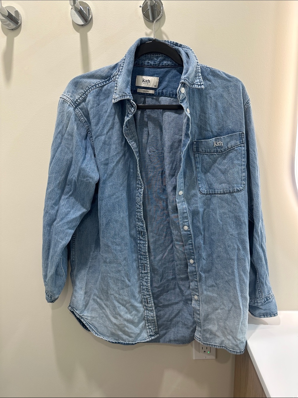 Kith Women’s Blue Denim Shirt Jacket